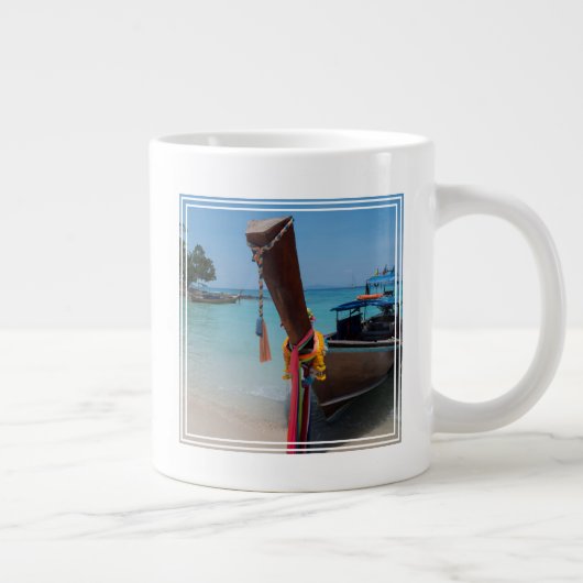 Traditionele Thaise boot Grote Koffiekop (Rechts)