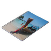 Traditionele Thaise boot Notitieboek (Linkerzijde)