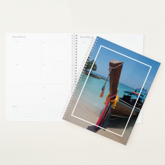Traditionele Thaise boot Planner (Display)
