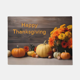 Traditionele Thanksgiving deurmat