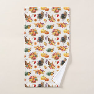 Traditionele Thanksgiving handdoek