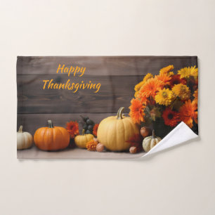 Traditionele Thanksgiving handdoek