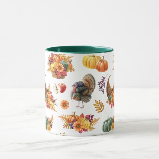 Traditionele Thanksgiving Mok (Midden)