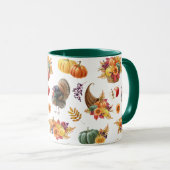 Traditionele Thanksgiving Mok (Voorkant rechts)