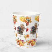 Traditionele Thanksgiving papieren bekers (Rechts)