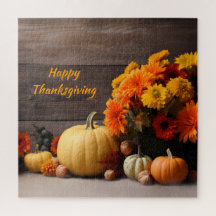 Traditionele Thanksgiving puzzel