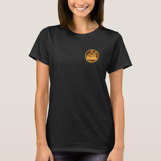 Traditionele timmerlieden & timmermansgilde emblee t-shirt (Voorkant)