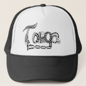 Traditionele tonga-Design Trucker Pet (Voorkant)