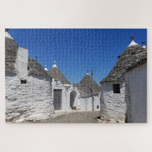 Traditionele treinen in Alberobello, Apulië Legpuzzel