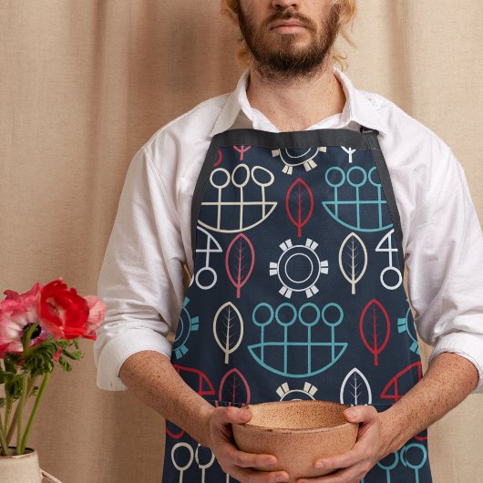 Traditionele Tribal Pattern Art Schort