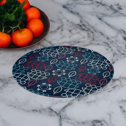 Traditionele Tribal Pattern Art Snijplank