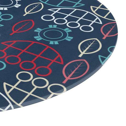 Traditionele Tribal Pattern Art Snijplank (Hoek)