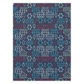 Traditionele Tribal Pattern Art Tafelkleed (Voorkant)