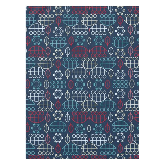 Traditionele Tribal Pattern Art Tafelkleed (Voorkant)