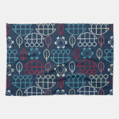 Traditionele Tribal Pattern Art Theedoek (Horizontaal)