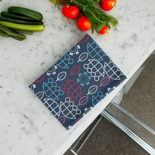 Traditionele Tribal Pattern Art Theedoek