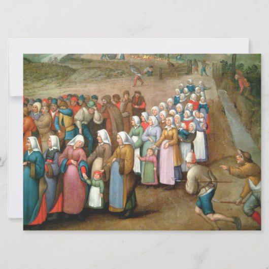 Traditionele Trouwstoet (Antieke Kunst) Kaart (Voorkant)