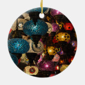 Traditionele Turkse lampen Keramisch Ornament (Achterkant)