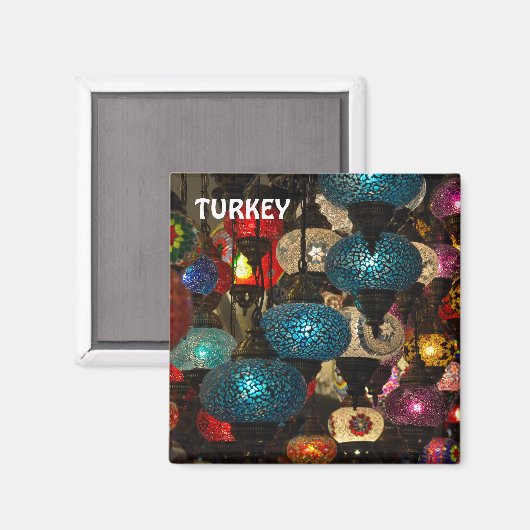 Traditionele Turkse lampen Magneet (Voorkant / Achterkant)