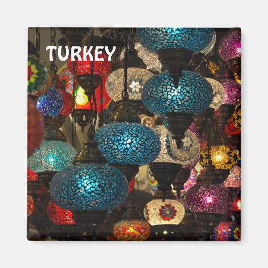 Traditionele Turkse lampen Magneet (Voorkant)