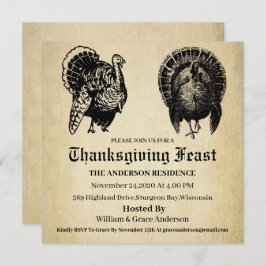  traditionele Turkse Thanksgiving Kaart