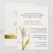 Traditionele uitnodiging tot weddenschap tussen iv (Voorkant / Achterkant)