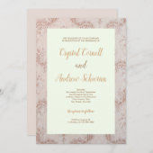 Traditionele uitnodiging tot weddenschappen met ee (Voorkant / Achterkant)