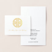 Traditionele uitnodiging voor Chinese verjaardagen (Display)