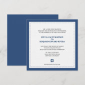 Traditionele uitnodiging voor een traditionele bru (Voorkant / Achterkant)