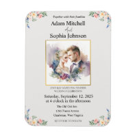 Traditionele uitnodiging voor fotoweddenschappen