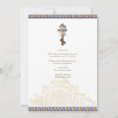 Traditionele uitnodiging voor transversaal BYZANTI (Achterkant)