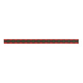 Traditionele Vakantie Plaid Grosgrain Lint (Voorkant)