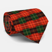 Traditionele Vakantie Plaid Stropdas (Opgerold)