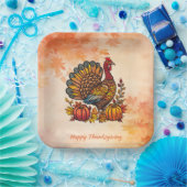 Traditionele vakantie Thanksgiving papier Bord (Feest)
