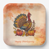 Traditionele vakantie Thanksgiving papier Bord (Voorkant)