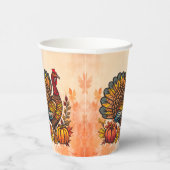 Traditionele vakantie Thanksgiving papieren bekers (Rechts)