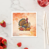 Traditionele vakantie Thanksgiving servetten (Insitu)