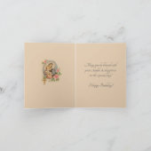 Traditionele Verjaardagszegeningen Maagd Maria Kaa Kaart (Binnen)