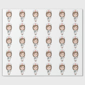 Traditionele Verpleegster Cadeaupapier (Vlak)