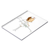 Traditionele verpleegsters met een Comically Overm Notitieboek (Linkerzijde)