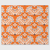 Traditionele  versiering in Scandinavische stijl Cadeaupapier (Vlak)