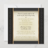 Traditionele viampierfeestelijke uitnodigingen (Achterkant)