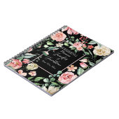 Traditionele Victoran Roze Weddenschap Planner Notitieboek (Linkerzijde)