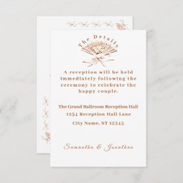 Traditionele Victoriaans bruiloft behuizing Kaart