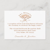 Traditionele Victoriaans bruiloft behuizing Kaart (Voorkant)