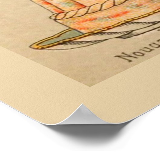 traditionele Victoriaans desserts Poster (Hoek)