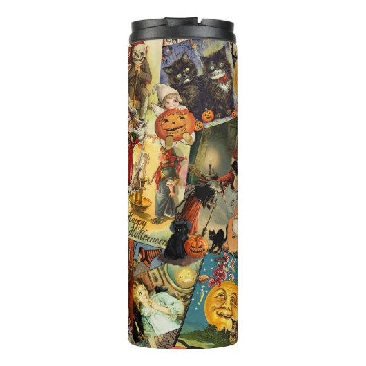 Traditionele  Victoriaans Halloween-ontkoppeling Thermosbeker (Achterkant)