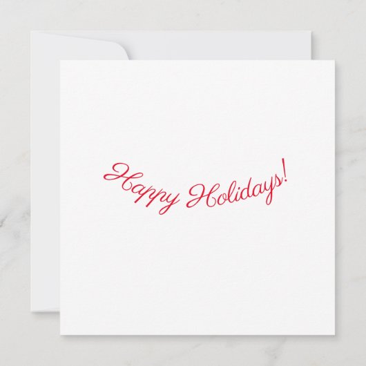 Traditionele  Victoriaans kerst Kaart (Achterkant)