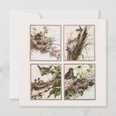 Traditionele Victoriaans kerst Kaart (Voorkant)