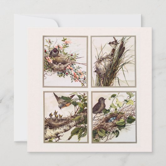 Traditionele Victoriaans kerst Kaart (Voorkant)